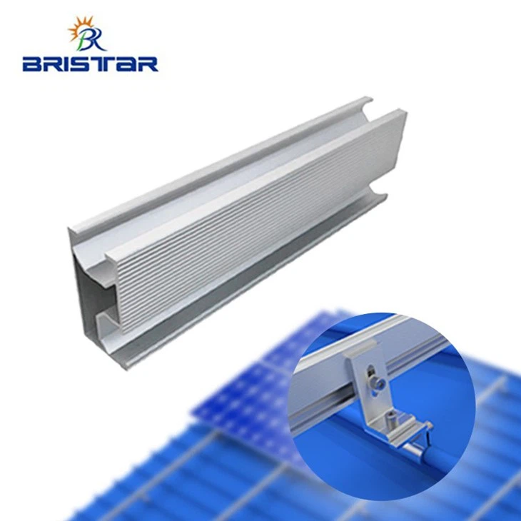 pv profile solar panel aluminium mounting rail pv profile solar panel aluminium mounting rail